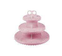 IBILI 827600 Support pour Cupcakes/Cakepops 48 Bâtons Plastique Rose 30 x 30 x 24 cm