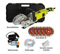 8300W électrique mur Chaser rainure Machine à sous brique mur découpeuse acier béton Cutter scie circulaire outil électrique Pour une utilisation DIY(125mm 4000W)