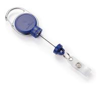 Enrouleur 'EXTRA STRONG', pour porte-carte, bleu