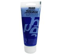 PEBEO Peinture acrylique transparente - Bleu outremer foncé - 100 ml