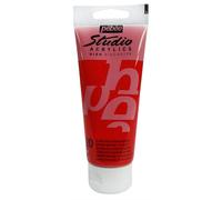 Pébéo Peinture acrylique Studio – Écarlate Quinacridone – Tube 100 ml