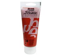 Pébéo Peinture acrylique Studio opaque – Ocre rouge – 100 ml
