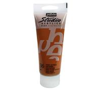 Pébéo Peinture acrylique Studio 837036 – Sienne naturelle opaque – Tube 100 ml