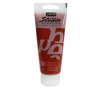 Pébéo Peinture acrylique Studio 837038 – Sienne brûlée – Tube 100 ml