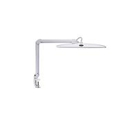 84 led lampe à led intégrée, variateur dintensité, 3 parties séparées allumage, blanc lumière du jour avec pince à 6,3 cm