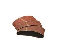 wolfcraft 8415000 - Lot de 5 Bandes Abrasives 76 x 457 mm - Grain 40/80/120