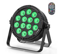 84W RGBW 4 en 1 LED Par Projecteur Spot de scène lumière de fête avec télécommande DMX Disco Light For Stage DJ Party Shows Bar Halloween Christmas