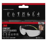 84x 3M™ SecureFit™ Lunettes de protection 400, écran incolore | Paquet (6 pièces)