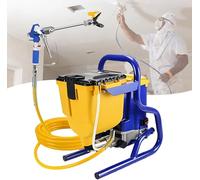 850 W Airless PulvéRisateur de Peinture,Pistolet à Peinture Airless Haute Pression,DéBit éLevé (2,1 L/Min),TréMie Grande Capacité (4,5 L), Pression de 20 Mpa pour la Peinture IntéRieure/ExtéRieure