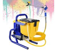 850W Airless PulvéRisateur de Peinture Haute Pression,Pistolet à Peinture Airless éLectrique avec TréMie Grande 4,5 L,DéBit éLevé 2,1 L/Min,Pression 20 Mpa pour Peinture IntéRieure et ExtéRieure