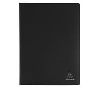 Protège-documents Opak Exacompta polypropylène A4 100 pochettes - 200 vues - Noir