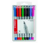 [853/8] STABILO Pochette de 8 Feutres pour Transaprent OHPen encre soluble Po...