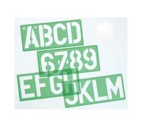 8550 - Trace Lettre, Pour Hauteur 50 Mm (4 Éléments)