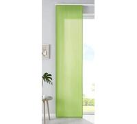 85600N Lot de 1 Rideau Coulissant en Microfibre, séparateur de pièce, H x l 245 x 60 cm, Vert Pomme Mat, Barre de lestage
