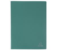 [8563E] EXACOMPTA Protège-documents A4 Polypro 60 pochettes 120 vues Vert foncé