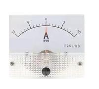 85C1-A DC/75mv ampèremètre jauge panneau analogique compteur de courant 10A -0-10A ampèremètre 1A 10A 20A 30A 50A 100A 200A batterie de charge(10A - 0-10A)