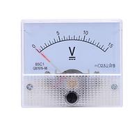85C1 Cadran De RÉGlage PrÉCis VoltmÈTre Analogique, Jauge CC 0-15V