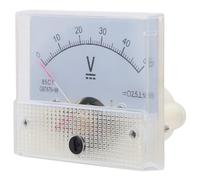 85c1 DC 0~50V Pointeur Voltmètre Analogique, Compteur de Panneau DC Instrument de Mesure D'installation Intégré Pour Stabilisateurs de Tension