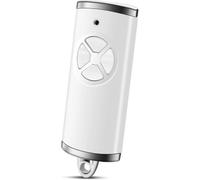 868,3MHz Telecommande Portail, Télécommande de porte de garage Compatible avec Hörmann bs HSM4 HSE2 HS1 HS4 HSZ1 HSZ2,Bip Portail de Garage - Blanc (Lot de 1)