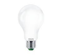 Philips ampoule LED Ultra Efficient culot E27 100W, 3000K Blanc, dépolie, verre