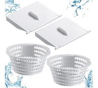 8926Volet de Porte de Déversoir de Rechange pour Skimmer et Panier D'Écumoire de Piscine 8928pour Pièces de Piscine Hors Sol et