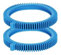 896584000-143 Jeu Pneus Arrière Pneu Bleu avec Remplacement Super Bosse pour Les Nettoyeurs Piscine Poolvergnuegen Select Pneu pour