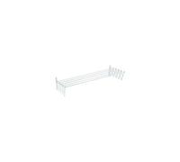 89798 séchoir à linge extensible métal plastifié blanc 110 x 13,5 x 26,5 cm
