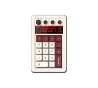 8BitDo Retro 18 Mechanical Numpad, Supports Calculator Mode, Bluetooth/2.4G/Wired Numpad for Windows and Android - Fami Edition