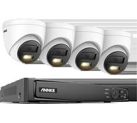 8CH NVR Système de caméra de sécurité, 12MP Smart Dual Light, détection de personnes et de véhicules, 8CH NVR 4PCS caméra-a, 2T