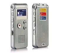 8GB/16GB/32GB enregistreur vocal lecteur MP3 Mini enregistreur Audio professionnel Mini clé USB enregistrement Dictaphone noir