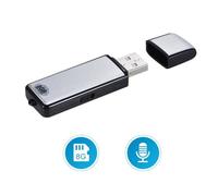 8Go USB Digital Audio Voice Recorder Disk Flash Conduire Mémoire Stick 18 heures Enregistrement Rechargeable bureau