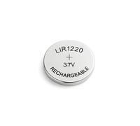8mAh LIR1220 3,6V Pile Bouton Rechargeable BIOS CMOS Clé Voiture Girafus | Accu rechargeable - idéal pour e voiture, carte mère/BIOS, télécommande - remplace CR1220 avec restrictions