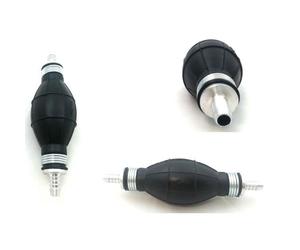 8mm Poire d'Amorçage Pompe de Transfert avec Clapet Anti-retour pour Circuit de Carburant Gasoil Essence Voiture