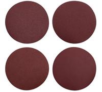8pcs Disque de Ponçage 150mm Auto Adhésif sans Trou Papier Abrasif Ronde - Grain multiples 80 120 180 320 Oxyde d'aluminium durable