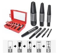 8Pcs Extracteurs à vis Écrou Boulon Boulon Cassé Stud Remover Facile Hors OUTIL