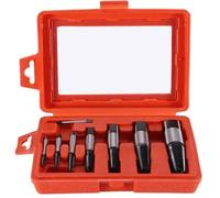 8pcs Extracteurs de Vis Endommagés Extracteurs de Goujons en Acier pour Vis Boulon Endommagés Cassés avec Boîte de Rangement