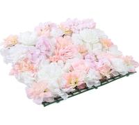 8pcs Mur de Roses Artificielles Mur de Fleurs Mariage DIY Rue Fond de Fleur de Soie Photographie Accessoires Décoration de fond 40*60cm Rose