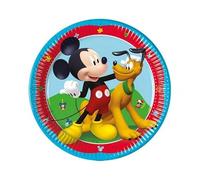 8Pk 20Cm Mickey Rock The House Plates