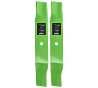 8TEN LawnRazor Lot de 2 lames Hi Lift pour John Deere 96,5 cm Deck 240 GT242 LT150 AM137324 AM141039 M153118 M84472
