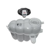 8W0121405E Pour A4 Pour A5 2.0L Turbo Réservoir D'expansion Radiateur Liquide Refroidissement 8W0121405G 8W0121405A 8W0121405F 8W0121405L Vase De Liquide De Refroidissement(Tank and Cap)