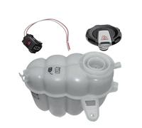 8W0121405E Pour A4 Pour A5 2.0L Turbo Réservoir D'expansion Radiateur Liquide Refroidissement 8W0121405G 8W0121405A 8W0121405F 8W0121405L Vase De Liquide De Refroidissement(Tank Cap Plug)
