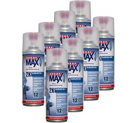 8x KWASNY 680 065 Spraymax 2 K Vernis de finition transparent mat 400 ml