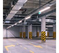 8x lampes de baignoire LED 44W 4000K Entrepôts Industrie Halls Luminaires Garages Atelier Plafonds Tubes