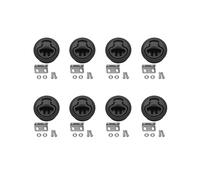 8X Le Loquet la Trappe de Claquer Loquet A Tirer Rond 1/2 Pouces Remplacement de Porte M1-63 VR