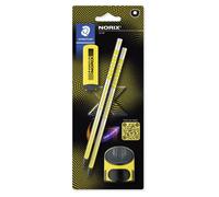 8x NORIX 181 SBK2-1 Crayons à papier NORIX HB, lot BK, 100 % PEFC