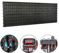 8x Panneau d'outils pour établi 201x76 cm Suspension murale pour garage