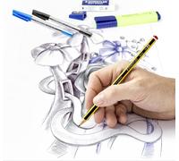 8x STAEDTLER 60 BK-4 Carte blister mixte 100% PEFC