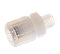 8x6mm & G1/8'' PFA raccord de coupe droit avec filetage mâle 10 bar
