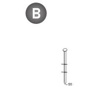 9 000 Pointes Lisses 16° (Coil) - 2.3x55 mm - D-Work