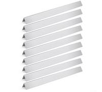 9 Barres pour flavorizer pour Weber Série 400 Gril 9 Barres pour | Acier inoxydable pour robuste, compatibilité totale pour weber 400, installation rapide, résistance oxydation, set complet 9